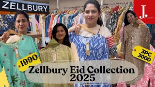 Zellbury Latest Eid Collection 2025 ❤️👗J. Summer Sale \u0026 Bonanza Satrangi Eid Collection