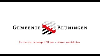 Gemeente Beuningen 40 jaar - nieuwe ambtsketen