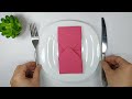 napkin envelope for cutlery