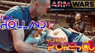 TOM HOLLAND Vs. ADRIAN POPESCU - ARM WARS ‘REALITY CHECK’ - LIGHTWEIGHT Vs. MIDDLEWEIGHT- POV CAMERA