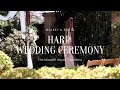 Beautiful Harp Wedding Ceremony | The Maxwell House, Pasadena