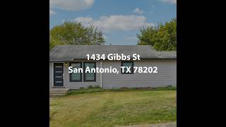 1434 Gibbs St San Antonio TX 78202 | 3 Bedroom Home For Sale