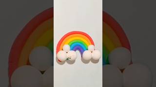 Super clay making rainbow#trending #mgartworks #art