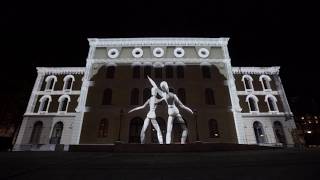 Pennybridge, 3D Projection Mapping Artwork, Örebro Länsteater, Örebro, Sweden, 2017