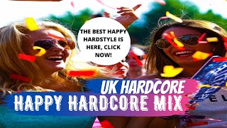 HAPPY HARDCORE🍐 MIX [UK HARDCORE] *1 HOUR* ^HAPPY HARDSTYLE^ (3) - H/\RD MUS!C