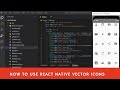 How to use React Native Vector Icons | React Native | Android App | React Native Vector Icon Project