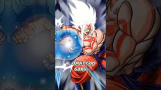 TOP 10 MOST POWERFUL FORMS OF GOKU ( NON-CANNON ) #shrots #dragonball #goku  #elitechampions