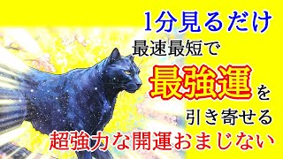 【1分で運気が上がる】最速最短で最強運を引き寄せる超強力波動963Hzの開運おまじない