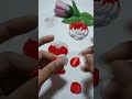 DIY | Membuat Bros Mawar merah putih dari pita satin / Flower pita satun Ribbon