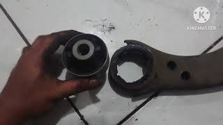 GANTI PASANG BUSHING LOWER ARM AVANZA / XENIA OLD / NEW KELUHAN BUNYI