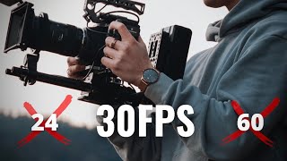 Why you SHOULD shoot in 30fps!!