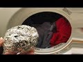 Put Silver Foil In Washing Machine And You'll Be Amazed With What Happens Next Put Silver Foil In Washing Machine And You'll Be Amazed With What Happens Next