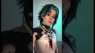 You tricked me | Xiao cosplay transformation