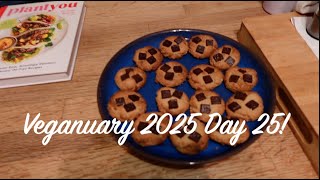 Tahini Chocolate Chip Cookies - Veganuary 2025 Day 25!