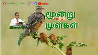 அந்த மூன்று முள்கள் | WALKING IN FAITH: