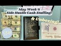 May Side Hustle Cash Envelope Stuffing - Week 4 || Etsy Paycheck || Small Business Budget