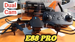 E88 Pro Foldable Toy Drone with HQ WIFI Camera Remote Control for Kids Quadcopter