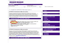 NYU Precollege How to Read the Course Search