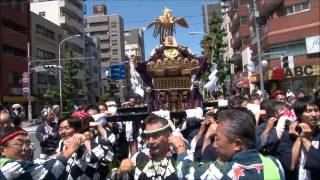 平成26年 小野照崎神社大祭 町会神輿連合渡御