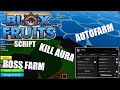 roblox blox fruits script (autofarm, boss farm, killaura) pastebin 2023