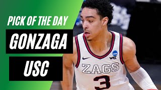 Free March Madness Elite 8 Picks Today | Gonzaga vs USC College Basketball Betting Pick of the Day