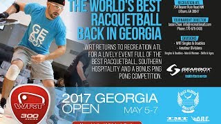 2017 WRT Georgia Open Semi Final Rodrigo Montoya vs. Jake Bredenbeck