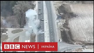 "ЗСУ атакували колону" - відео бою