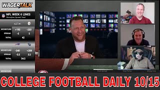 College Football Week 7 Betting Picks, Predictions and Odds | College Football Daily | Oct 15