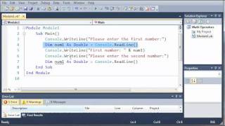 Visual Basic Tutorial - 12 - Creating A Basic Calculator