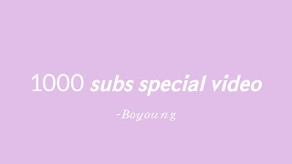 1k subs special video+story time+good news for WYTMB’s fans