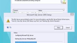 How To Successfully Install SQL Server 2005 In Windows 8 - SEE DESCRIPTION PLEASE