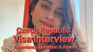 🇨🇿Czech Republic || Embassy Interview Question for Czech Republic Student Visa Interview #shorts