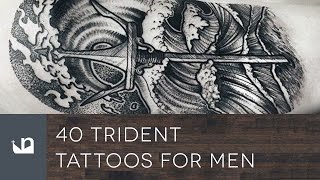 40 Trident Tattoos For Men