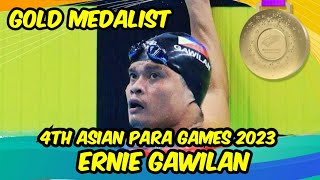 Ernie Gawilan - Gold Medalist at 4th Asian Para Games 2023