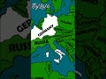 Germany and Russia in a Nutshell 103 #shorts #map #funny