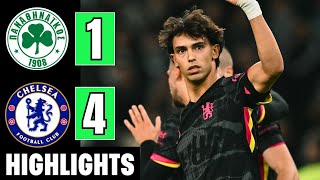 Panathinaikos vs Chelsea 1-4 EXTENDED HIGHLIGHTS | Joao Felix Goal | Conference League 2024/25