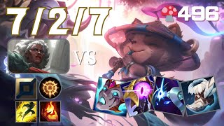 🍄496【Challenger/BR】TOP Teemo vs Ambessa【SN:Arthur Lanches#13777】【Patch14.23】#leagueoflegends #teemo