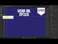 design a creative lubricants gear oil sticker in illustrator sticker illustrator