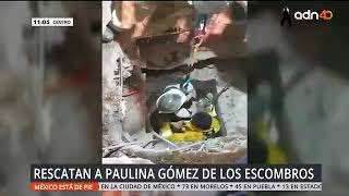 Sismo de 7.1° | HOY En México Así Se Vivió Tras El Rescate De Paulina Gómez. | 22/09/2017