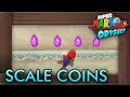 Super Mario Odyssey - All Purple Scale Coins (Lake Kingdom)