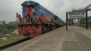 Train Journey - Dhaka to Ashuganj | Titash commuter train service