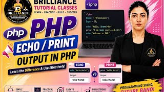 PHP Echo vs Print | What's the Difference? #php