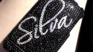 Custom Name Swarovski case by LUXY ICE