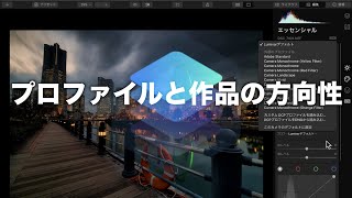 【Luminar】プロファイルを選択し自分のテイストにあった作品の方向性を決めよう