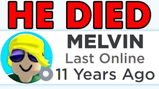 This Roblox Player Passed Away...