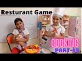 Cooking game in Hindi Part-15 |  Restaurant with Kitchen game | Customer and Waiter | LearnWithPari