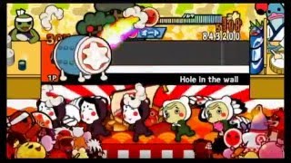 【太鼓の達人 Wii1】Hole in the wall（むずかしい）【オート動画】