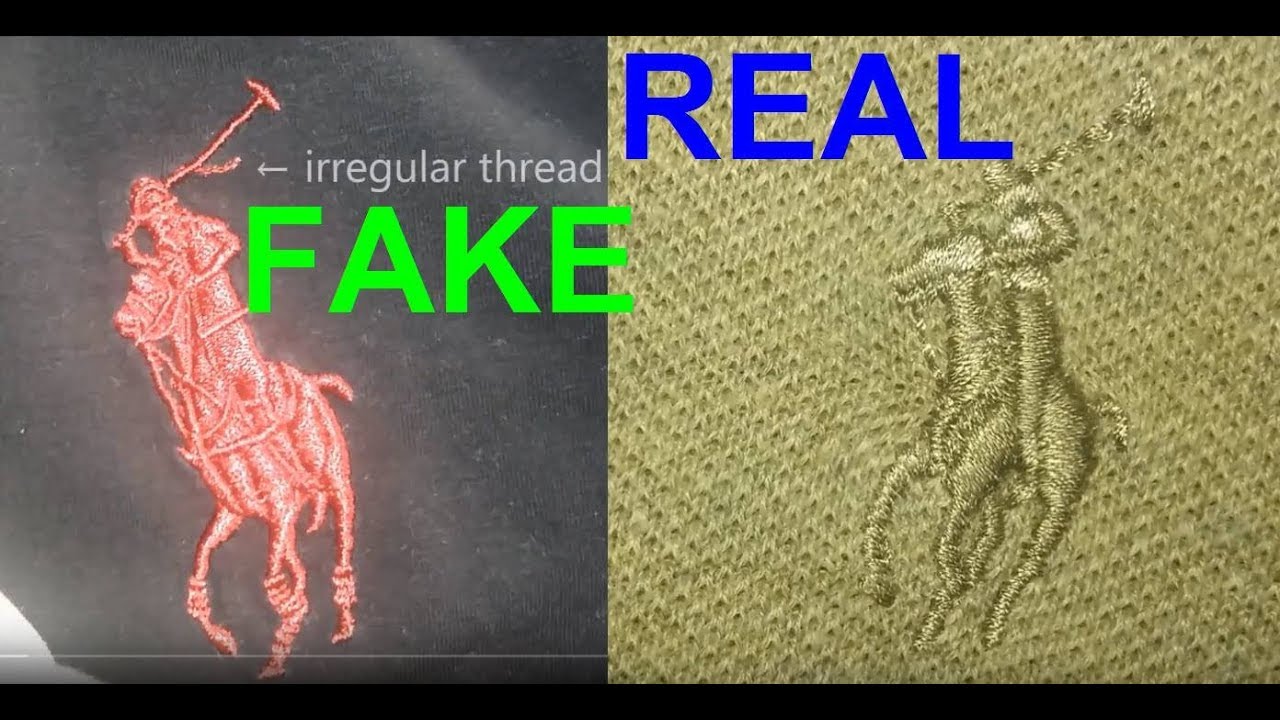 Ralph Lauren Fake Logo