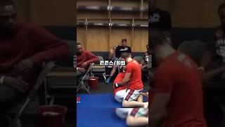 하빕을 지켜보는 UFC 세계최강 존존스