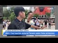 two chinese tourists deported from taiwan after disrupting event taiwanplus news